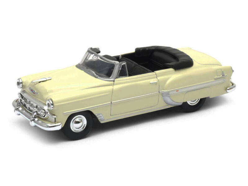 Welly Chevrolet Bel Air kabriolet (1953) 1:34 krémový